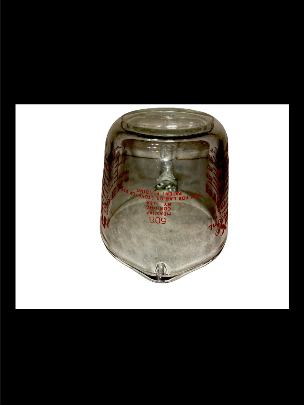 Vintage 1970’s 1 Cup glass measuring cup250 ml Metric excellent condition